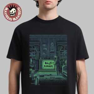 Billy Strings Portsmouth Virginia 2026 2 Nights Exclusive Poster On July 17-18 2026 T-Shirt