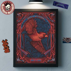 Billy Strings Roanoke Virginia 2026 Venue Poster At Berglund Center On July 14 2026 Home Decor Poster Canvas