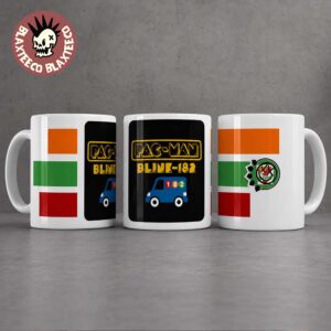 Blink-182 X 7-Eleven X Pacman San Diego Comic-Con 2026 Exclusive Blue Van Ceramic Coffee Mug