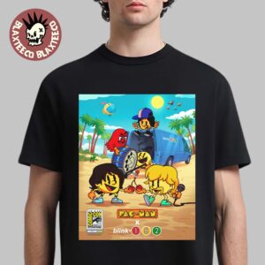 Blink-182 X Pac-Man Comic-Con San Diego Exclusive 2026 July 23-26 Unisex T-Shirt