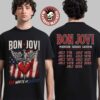 Bon Jovi Forever Tour 2026 Merch New York City Madison Square Garden From July 7 To 26 2026 Liberty T-Shirt