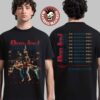 Bon Jovi Forever Tour 2026 Merch Heart & Dagger Charcoal T-Shirt