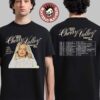 Motionless In White MIW The Sweat And Blood Tour 2026 Merch Decades With Dates Back T-Shirt
