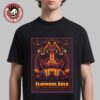 Goose The Band Saratoga Springs New York 2026 Event Poster On July 3 And 4 2026 T-Shirt
