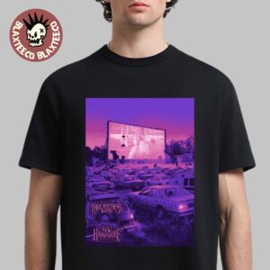 Dave Matthews Band Gilford New Hampshire 2026 Gig Poster For Show At BankNH Pavilion On July 14 2026 T-Shirt