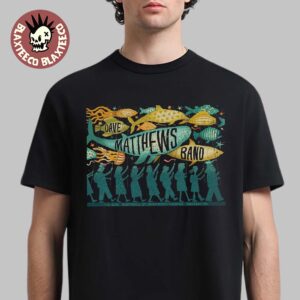 Dave Matthews Band Wantagh New York 2026 Event Poster At Northwell At Jones Beach Theater On July 21 2026 Unisex T-Shirt