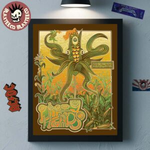 Dirty Heads Clarkston Michigan 2026 Exclusive Show Poster At Pine Knob Music Theatre On July 30 2026 Home Decor Poster Canvas