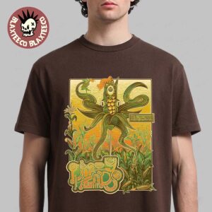 Dirty Heads Clarkston Michigan 2026 Exclusive Show Poster At Pine Knob Music Theatre On July 30 2026 T-Shirt