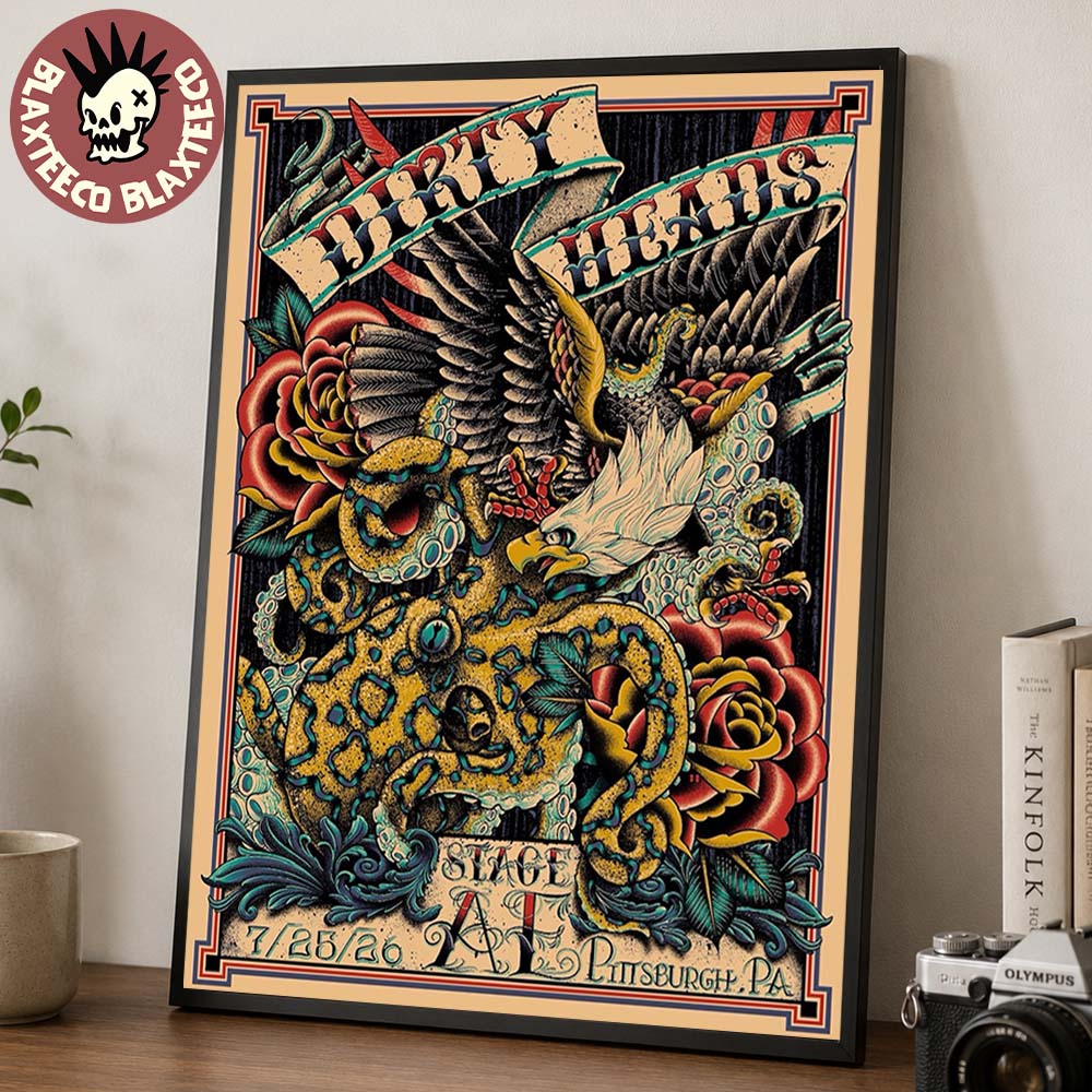 Dirty Heads Pittsburgh PA 2026 Event Poster At Stage AE On July 25 2026 Home Decor Poster Canvas Dirty Heads Pittsburgh PA 2026 Event Poster At Stage AE On July 25 2026 Home Decor Poster Canvas