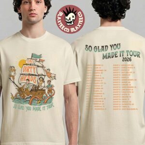 Dirty Heads So Glad You Made It Tour 2026 Merch Ahoy T-Shirt
