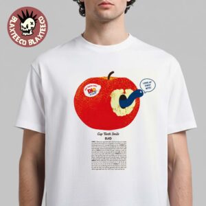 Djo With Tame Impala 2026 Summer Tour Merch Apple Gap Tooth Smile T-Shirt