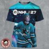 EA Sports NHL 27 Macklin Celebrini San Jose Sharks Cover Athlete Standard Edition All Over Print Shirt EA Sports NHL 27 Macklin Celebrini San Jose Sharks Cover Athlete Standard Edition All Over Print Shirt