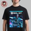 EA Sports NHL 27 Macklin Celebrini San Jose Sharks Cover Athlete Standard Edition T-Shirt EA Sports NHL 27 Macklin Celebrini San Jose Sharks Cover Athlete Standard Edition T-Shirt