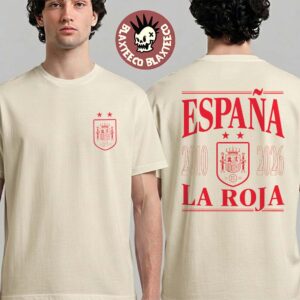 Espana La Roja Spain National Team 1863FC 2026 FIFA World Cup Champions Legacy T-Shirt