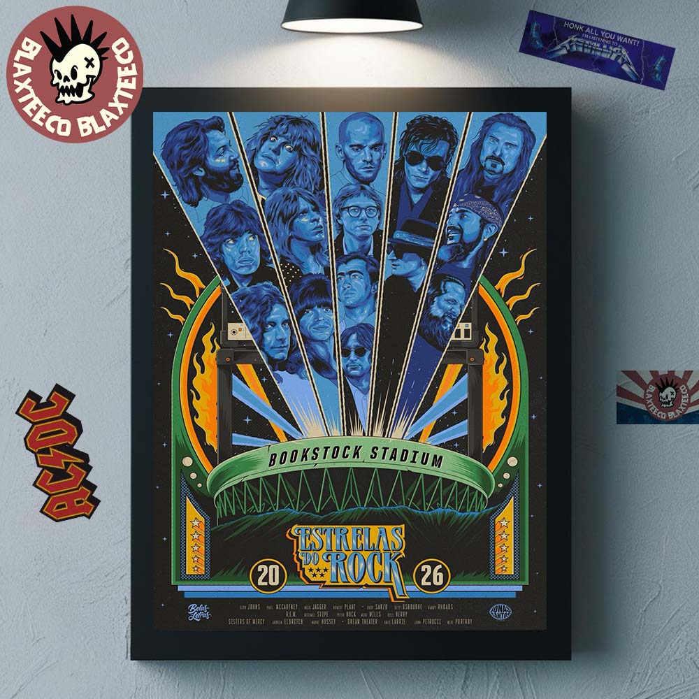Estrelas Do Rock 2026 Festival Gig Poster At Bookstock Stadium On July 11 2026 Home Decor Poster Canvas Estrelas Do Rock 2026 Festival Gig Poster At Bookstock Stadium On July 11 2026 Home Decor Poster Canvas