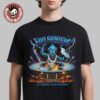 System Of A Down EU And UK Tour 2026 Merch Big Logo With Map T-Shirt