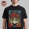 Claypool Gold Primus Claypool Lennon Delirium And Frog Brigade Napa California 2026 Event Poster At Meritage Resort On July 4 2026 T-Shirt