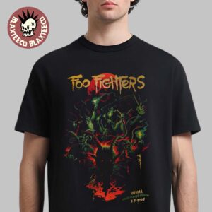 Foo Fighters Vienna Austria 2026 Event Poster At Ernst Happel Stadion On 3 July 2026 T-Shirt
