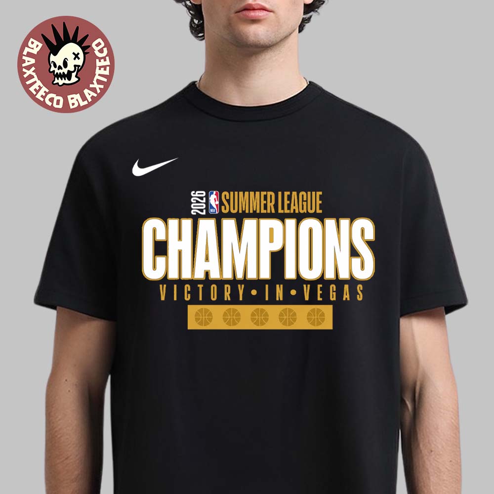 Golden State Warriors 2026 NBA Summer League Champions Victory In Vegas Nike Locker Room T-Shirt Golden State Warriors 2026 NBA Summer League Champions Victory In Vegas Nike Locker Room T-Shirt