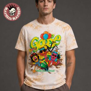 Goose Big Modern Boston Massachusetts 2026 Run Shows Merch At Leader Bank Pavilion On June 30 And July 1 2026 Tie Dye T-Shirt
