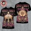 Guns N Roses Paris France 2026 Night 2 Exclusive Poster At Accor Arena On July 3 2026 All Over Print Shirt