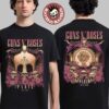 Guns N Roses Paris France 2026 Night 2 Exclusive Merch Tee At Accor Arena On July 3 2026 Two Sided T-Shirt
