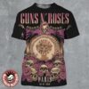 Guns N Roses Paris France 2026 Night 1 And 2 Combined Exclusive Poster At Accor Arena On July 1 And 3 2026 Two Sided All Over Print Shirt