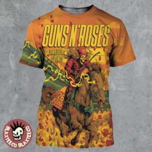 Guns N Roses Saratoga Springs New York 2026 Event Poster At Albany Med Health System At SPAC On July 26 2026 All Over Print Shirt