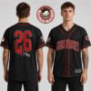 Motley Crue The Return Of Carnival Of Sins 2026 Tour North America Merch Baseball Jersey