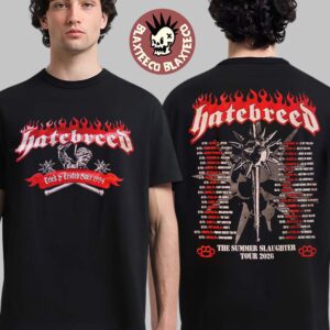 Hatebreed The Summer Slaughter Tour 2026 Merch T-Shirt