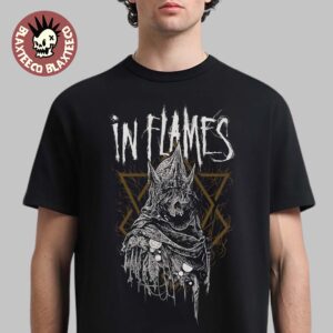 In Flames European Tour 2026 Merch Jester Horn T-Shirt