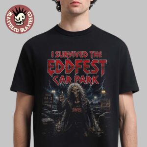 Iron Maiden Eddfest 2026 Knebworth I Survived The Eddfest Car Park T-Shirt