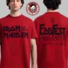 Iron Maiden Eddfest 2026 Knebworth Exclusive Merch Event Tee On July 10 And 11 2026 Giant Eddie Two Sided T-Shirt