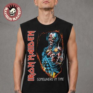Iron Maiden Summer 2026 Collection Somewhere in Time Cyborg Eddie Tank Top