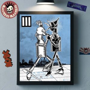 Jack White Brooklyn New York 2026 Night 2 Show Poster At Brooklyn Paramount On July 12 2026 Home Decor Poster Canvas