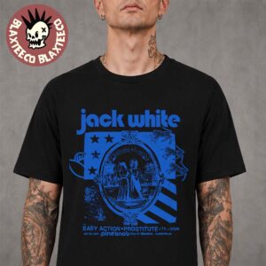 Jack White Detroit Michigan 2026 Exclusive Event Tee At Pine Knob Music Theatre On July 25 2026 Unisex T-Shirt
