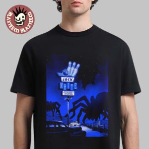 Jack White Indianapolis IN 2026 Event Poster At Everwise Amphitheater At White River Slate Park On July 21 2026 Unisex T-Shirt