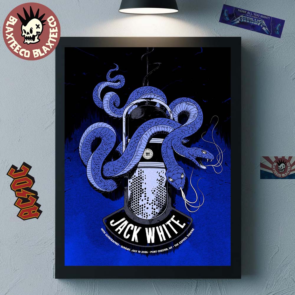 Jack White Port Chester New York 2026 Event Poster At The Capital Theatre On July 19 2026 Home Decor Poster Canvas Jack White Port Chester New York 2026 Event Poster At The Capital Theatre On July 19 2026 Home Decor Poster Canvas