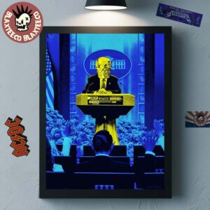 Jack White Washington DC 2026 Show Poster At The Anthem On July 10 2026 Jack White House Home Decor Poster Canvas