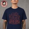 Guns N Roses Saratoga Springs New York 2026 Event Poster At Albany Med Health System At SPAC On July 26 2026 Skeleton Jockey Horse Racing Art T-Shirt