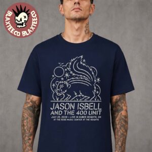 Jason Isbell And The 400 Unit Huber Heights Ohio 2026 Event Tee At The Heights On July 25 2026 T-Shirt