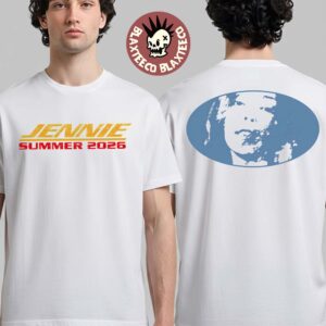 Jennie BlackPink Lollapalooza Chicago 2026 Exclusive Merch Summer 2026 T-Shirt