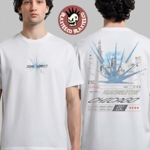 John Summit Lollapalooza Chicago 2026 July 30 Exclusive Merch Two Sided T-Shirt