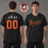 Guns N Roses World Tour 2026 Merch Baseball Jersey