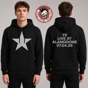 Kanye West Ye Live At Alamodome 2026 Exclusive Tee In San Antonio Texas On July 4 2026 Star Hoodie