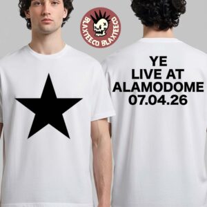 Kanye West Ye Live At Alamodome 2026 Exclusive Tee In San Antonio Texas On July 4 2026 Star T-Shirt