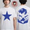 Kanye West Ye Live At Alamodome 2026 Merch Tee In San Antonio Texas 4th Of July Red Mask T-Shirt