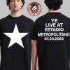 Rush Madison Square Garden New York City 2026 Event Tee Fifty Something Tour On July 28 30 August 1 And 3 2026 T-Shirt