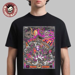 King Gizzard And The Lizard Wizard Forest Hills Queens And Under The K Bridge Brooklyn New York 2026 Event Poster On August 22 And 23 2026 T-Shirt