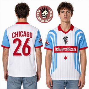 Lollapalooza Chicago 2026 Festival Merch At Grant Park From July 30 To August 2 2026 Soccer Jersey